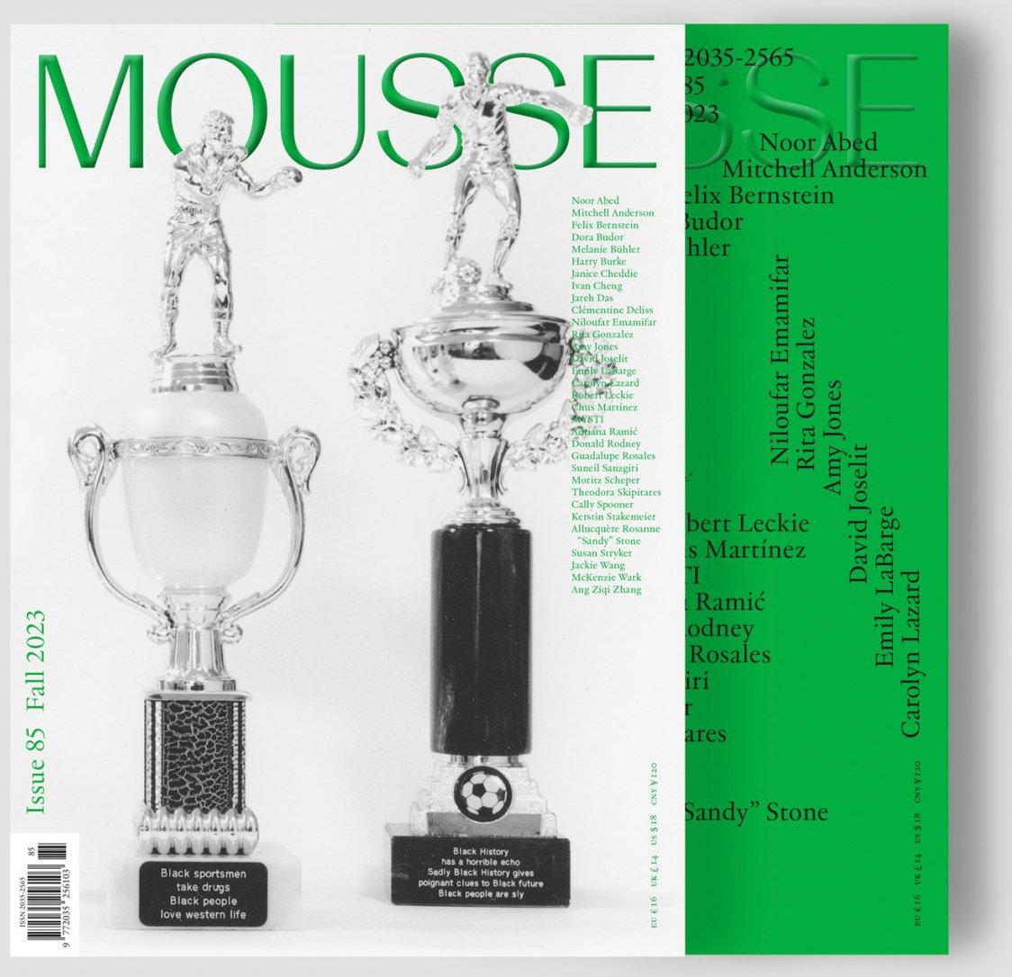 Mousse Magazine Issue 85