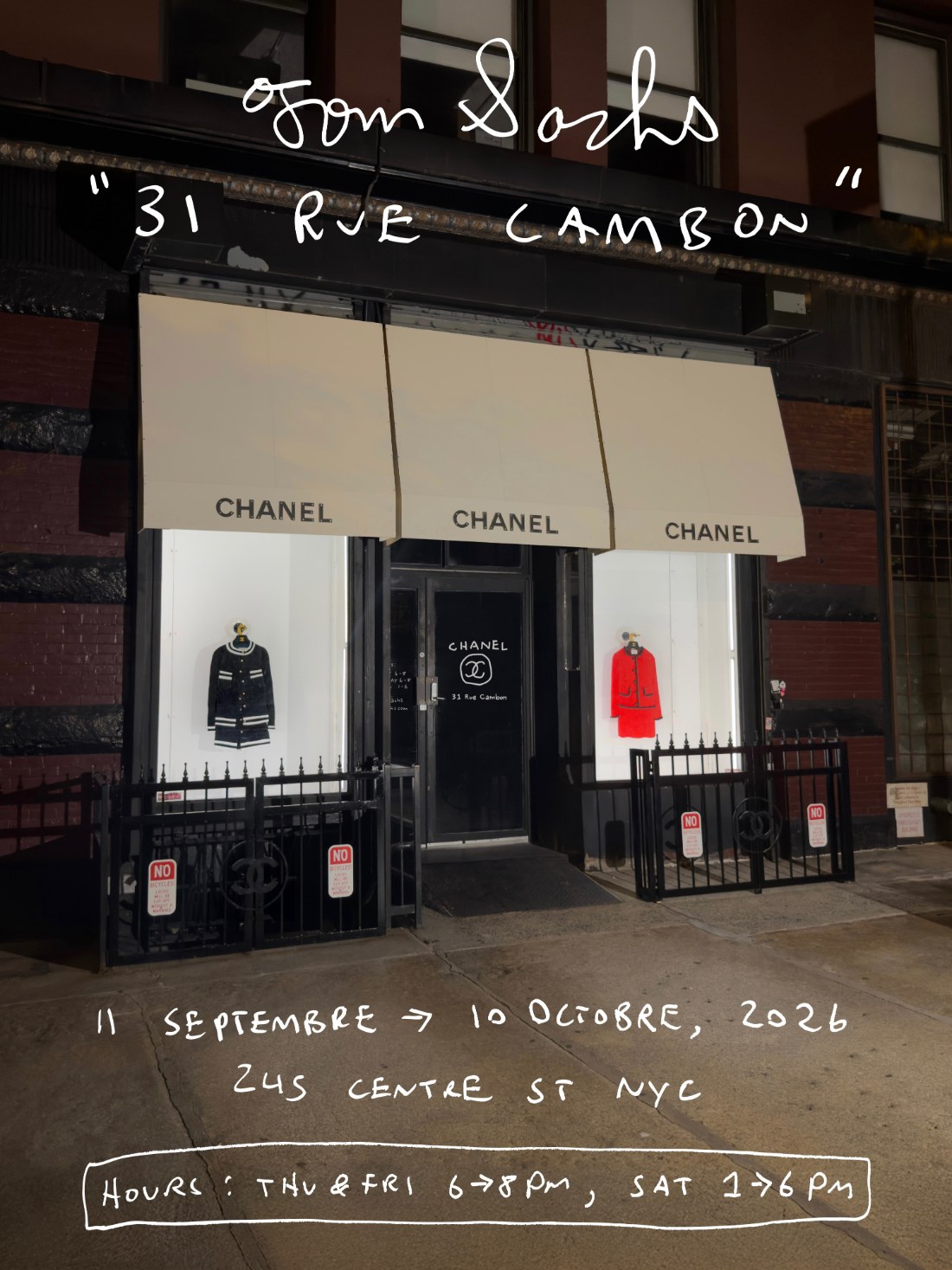 31 Rue Cambon 포스터